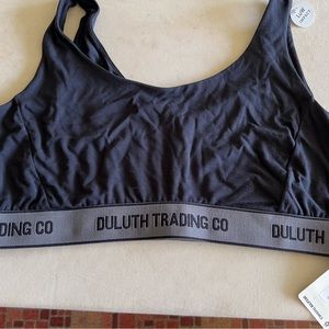 Duluth trading sports bra large NWT